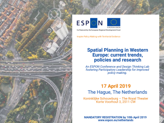 Événement: New thinking in spatial planning - from methodology to implementation